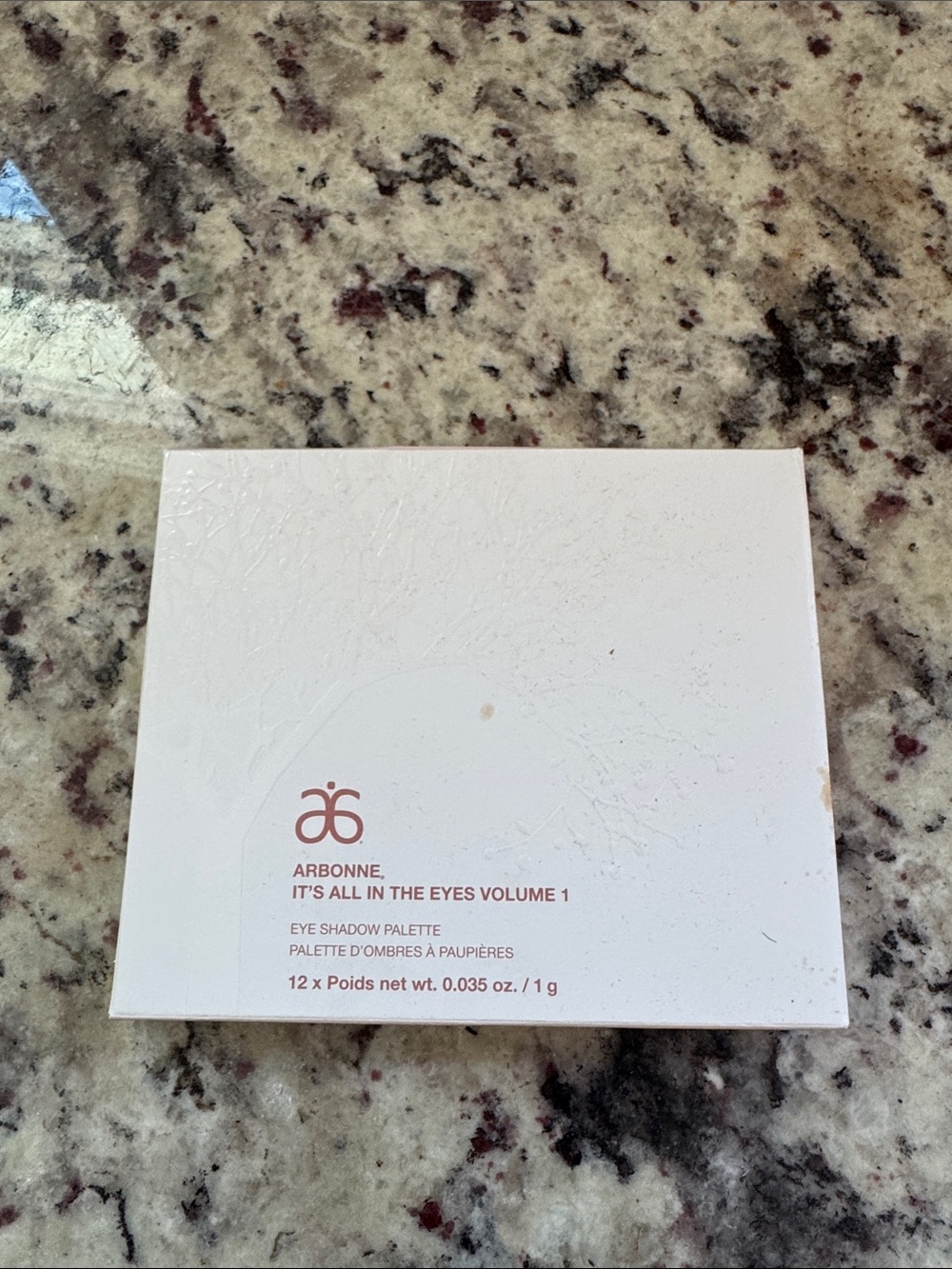 Arbonne White Eyeshadow Palette - It’s All In The Eyes Volume 1